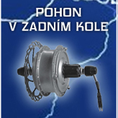 přestavba kola na elektrokolo zadní pohon